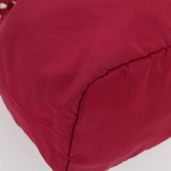 PRADA Shoulder Bag Nylon Red Auth 29726 - Picture 14 of 16